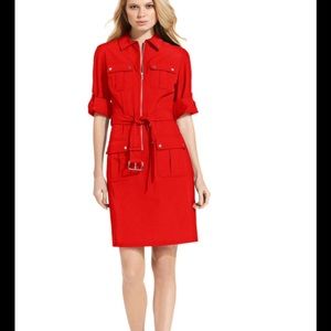 Michael Kors 3/4 sleeve shirt dress