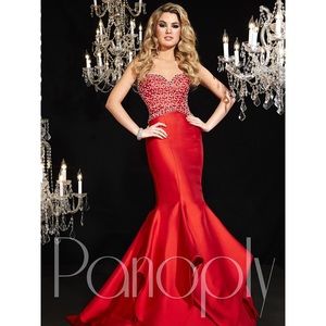 Red Mermaid Dress ** 2016 **