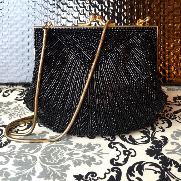 Ⓜ️SOLDⓂ️Carla MARCHI Vintage Evening Bag - Picture 1 of 4