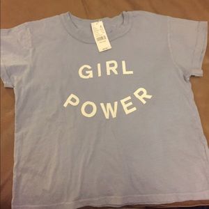 Brandy Melville girl power shirt
