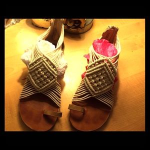 Knit sandals 6.5 best fit for wide feet