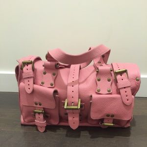 Mulberry Roxanne Pink leather bag