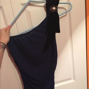 Blue dress