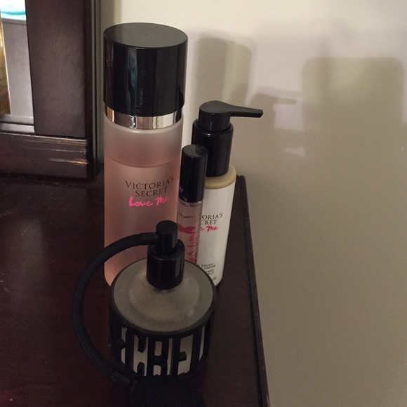 Victoria Secret's Love Me perfume and lotion set