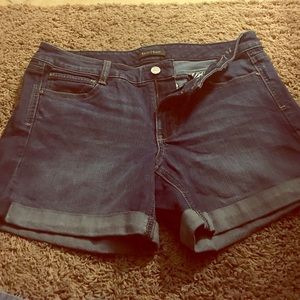 Blue jean shorts