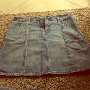 Blue Jean Skirt