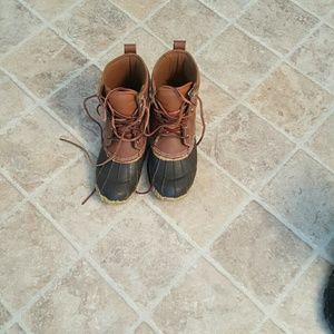 Rain duck boots