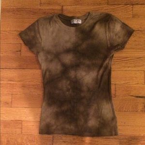 Michael stars tie dye brown t-shirt