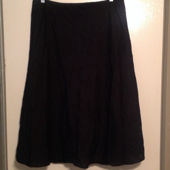 Autograph Black 100 percent cotton skirt 12