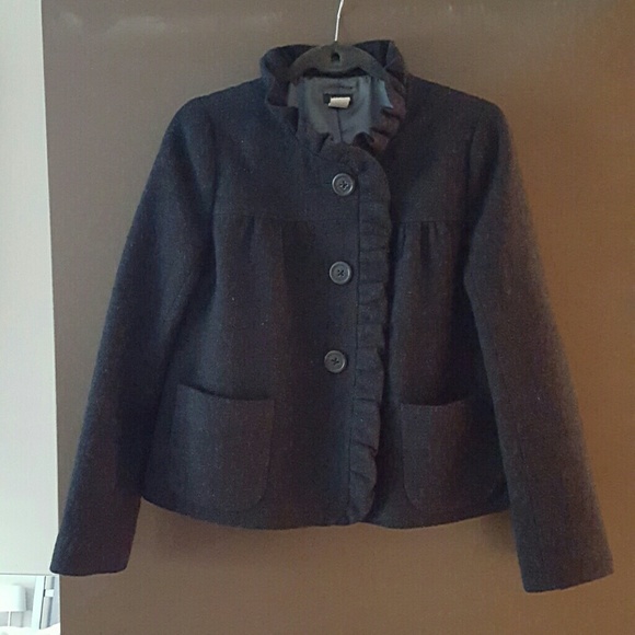 J.CREW Ruffle Jacket