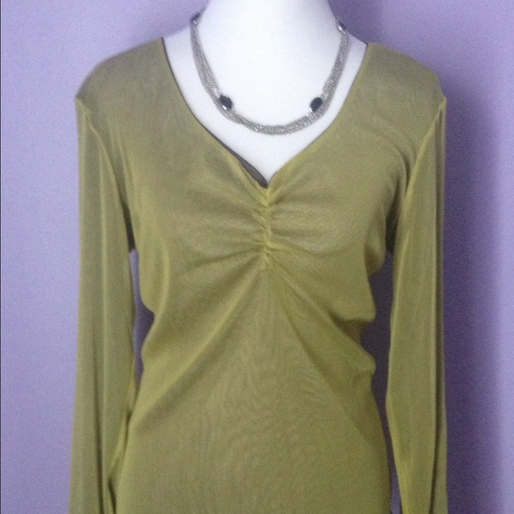 NWOT Two Layered Sheer Top!