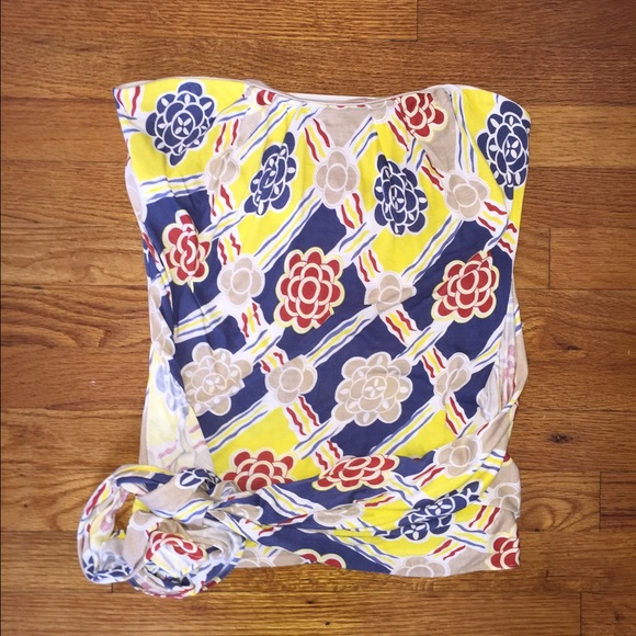 Anthropologie strapless top