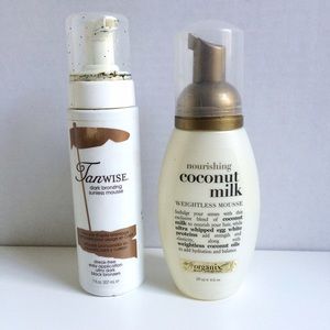 Tanwise Self Tanner & Coconut Milk Hair Mousse