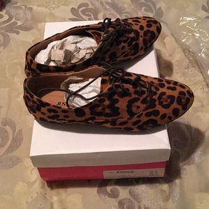 Leopard print shoes
