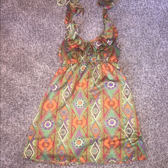 Judith March halter dress