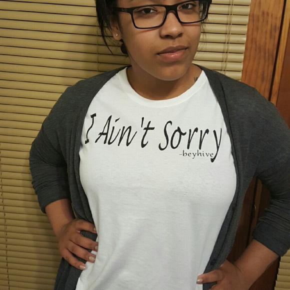 Beyonce I aint sorry logo Tshirt