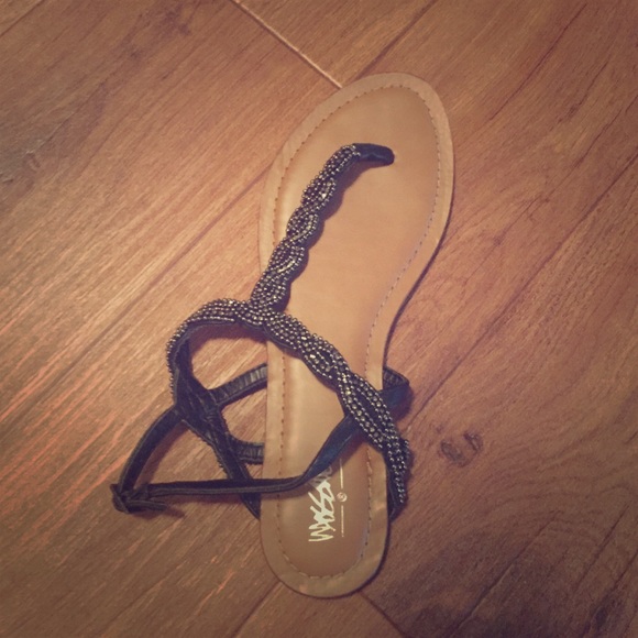 Black sandals