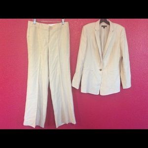Ann Taylor Linen Pants Suit
