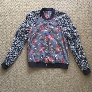 Free People lightweight button up jacket