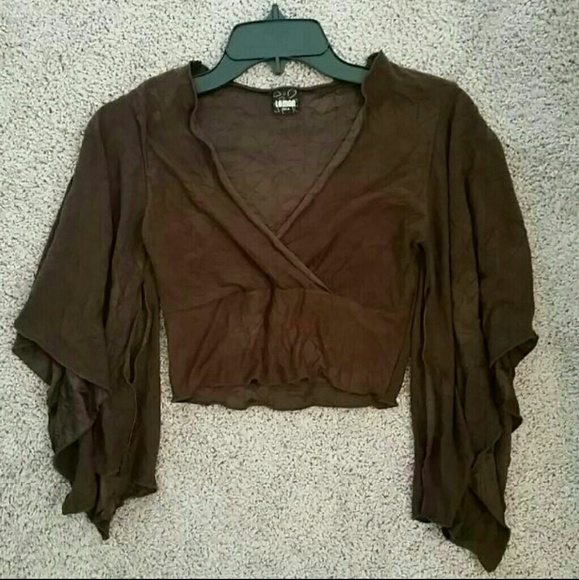 Long Sleeve Crop Top