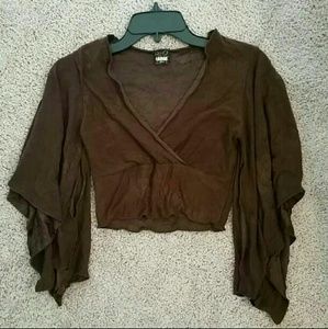 Long Sleeve Crop Top