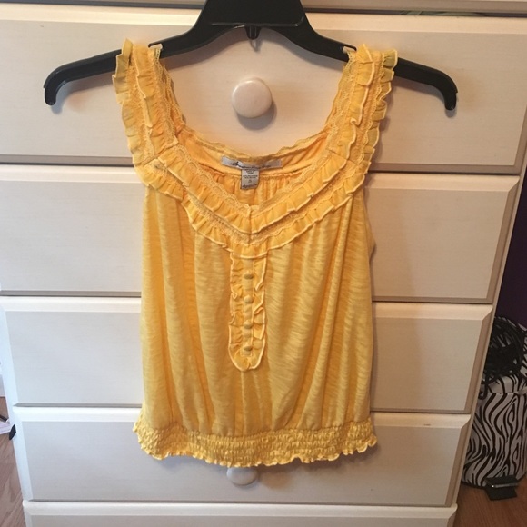 Yellow tank top