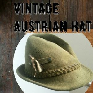 Vintage Austrian Hat