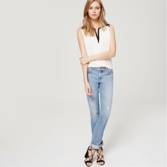 Loft Modern Straight Jeans NWOT