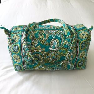 Small Duffel Travel Bag (Peacock)