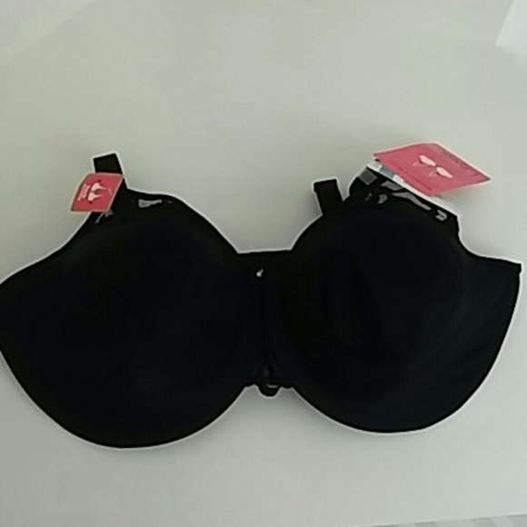 lillyette Other - Lillyette 42DDD NWT Black Unlined Bra