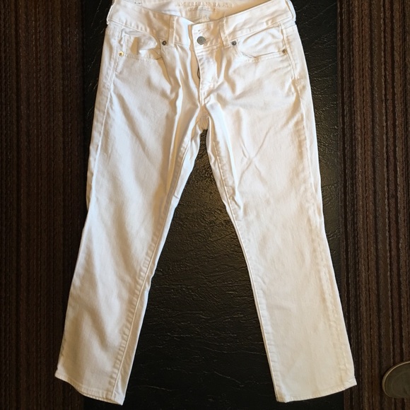America Eagle white capris