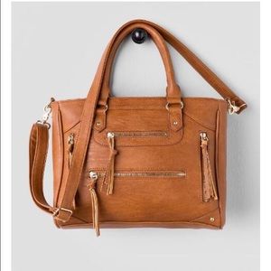 NBW NEW Cognac Satchel!