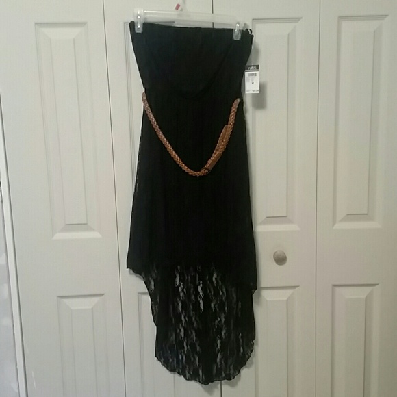 NWT Navy high-low dress
