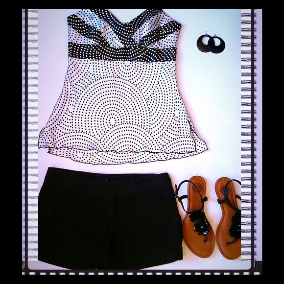 Cute and Flirty polka-dot tank top