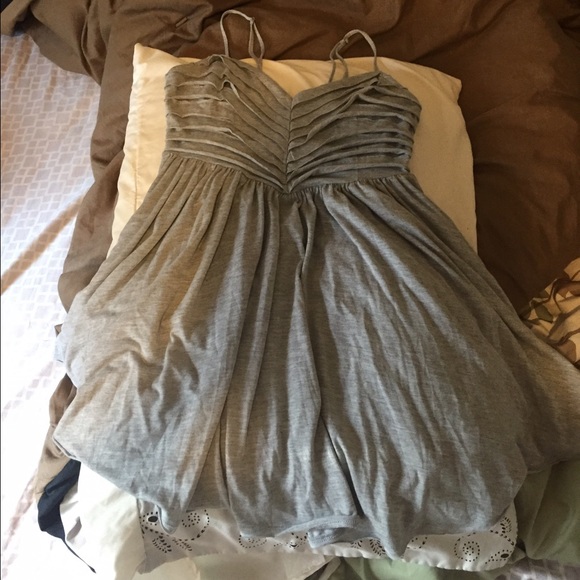 Kimchi Blue Knit Raw-Pleat Skater Dress