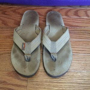 Rainbow sandals size women's large