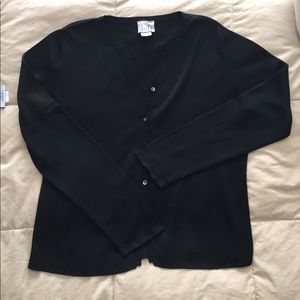 Ann Taylor LOFT black cardigan