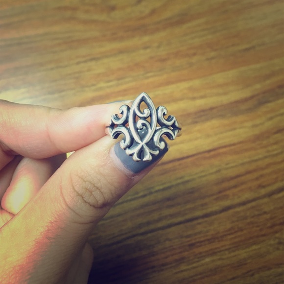James Avery Scrolled Ichthus Ring