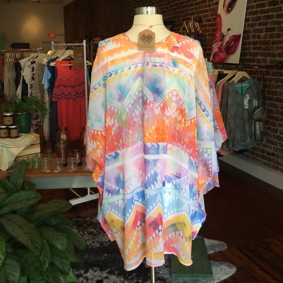 NWT 50% off 🌻🌻 Show  me your Mumu peta  tunic - Picture 3 of 4
