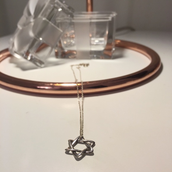 Star of David Tiffany Necklace