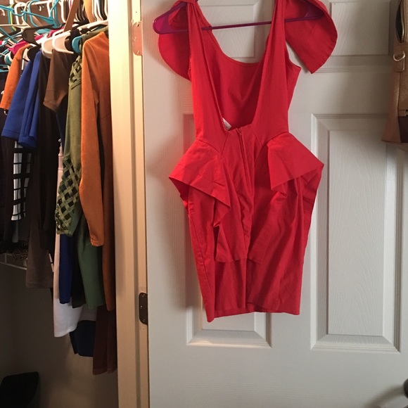 Watermelon body con dress - Picture 2 of 3