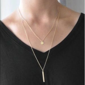 NEW! Gold-tone layer chain necklace