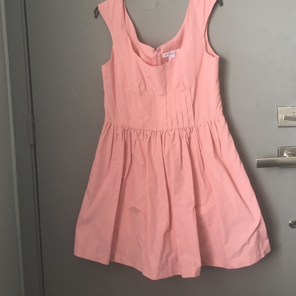 Bcbg generation pink taffeta dress.