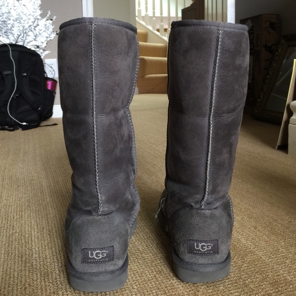 Tall Ugg Boot (gray) - Picture 2 of 4