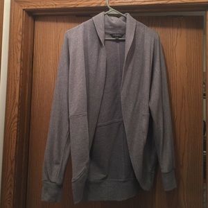 Grey cardigan