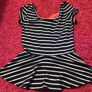 Charlotte Russe Peplum Shirt