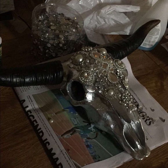 Bling stag head