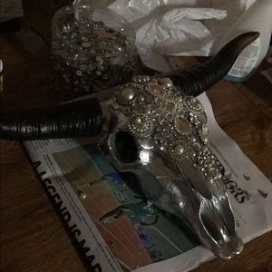 Bling stag head