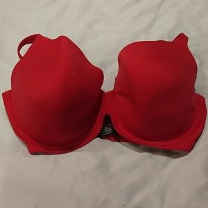 Victoria Secret full coverage Red Bra 38DD