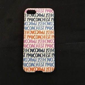 Coach iPhone 5s case
